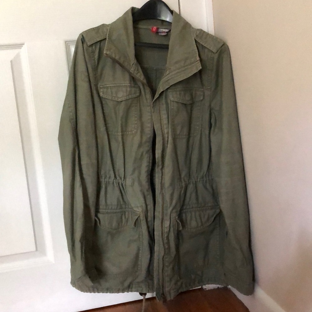 GREEN ARMY JACKET